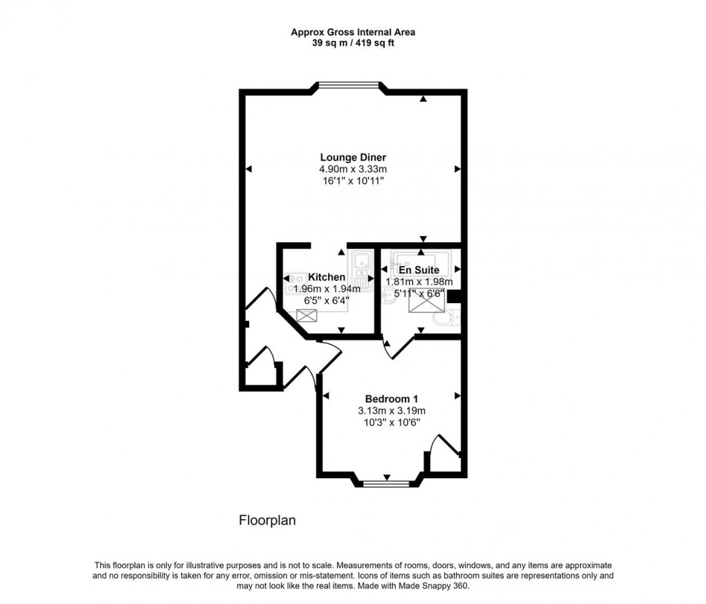 Floorplan for Arley Hill, Cotham, BS6