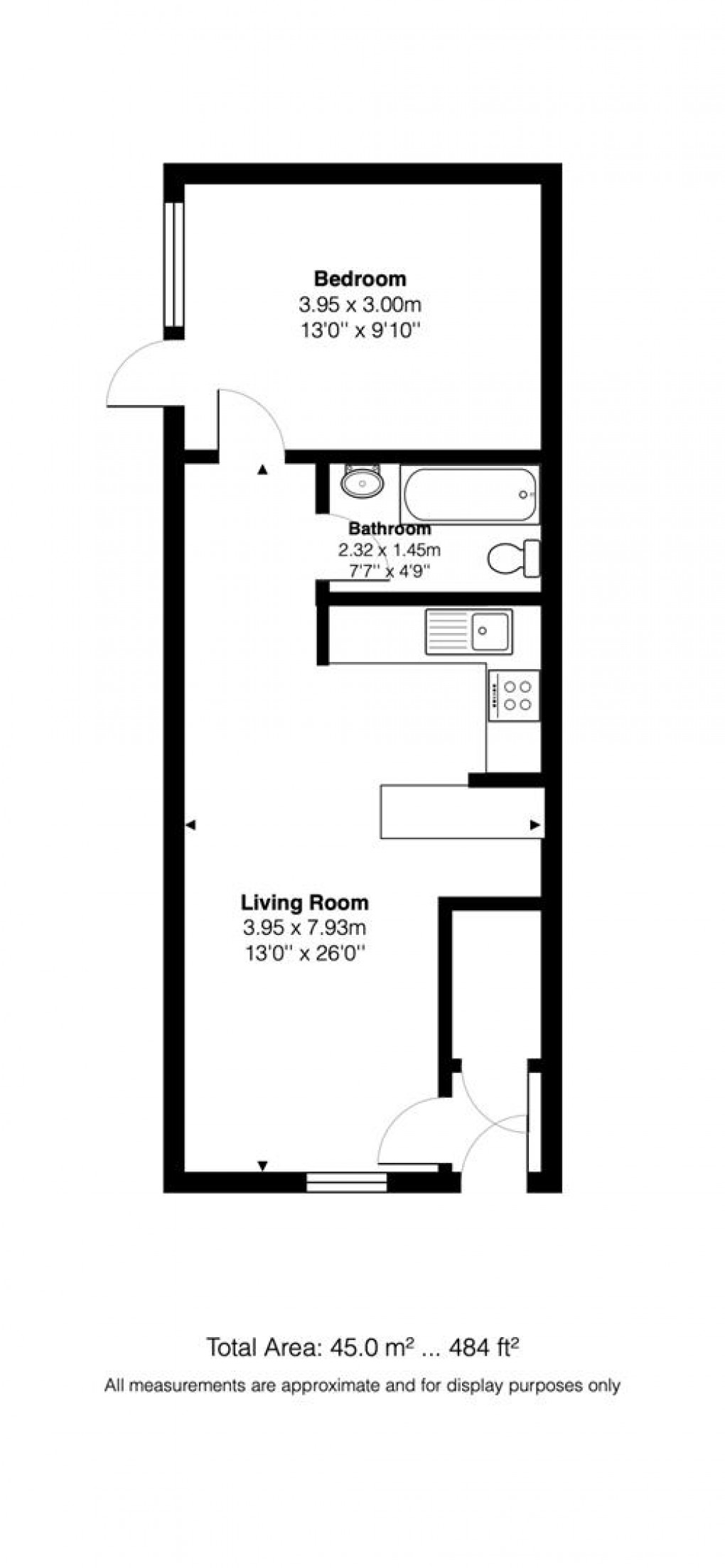 Floorplan for North Street, Bedminster, BS3