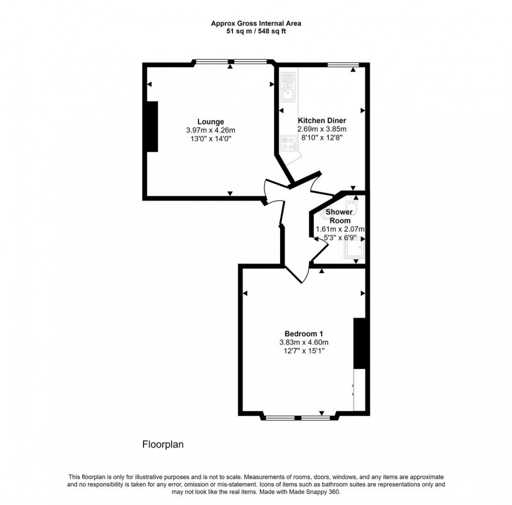 Floorplan for 10445 18570639, Hartington Park, Redland, BS6