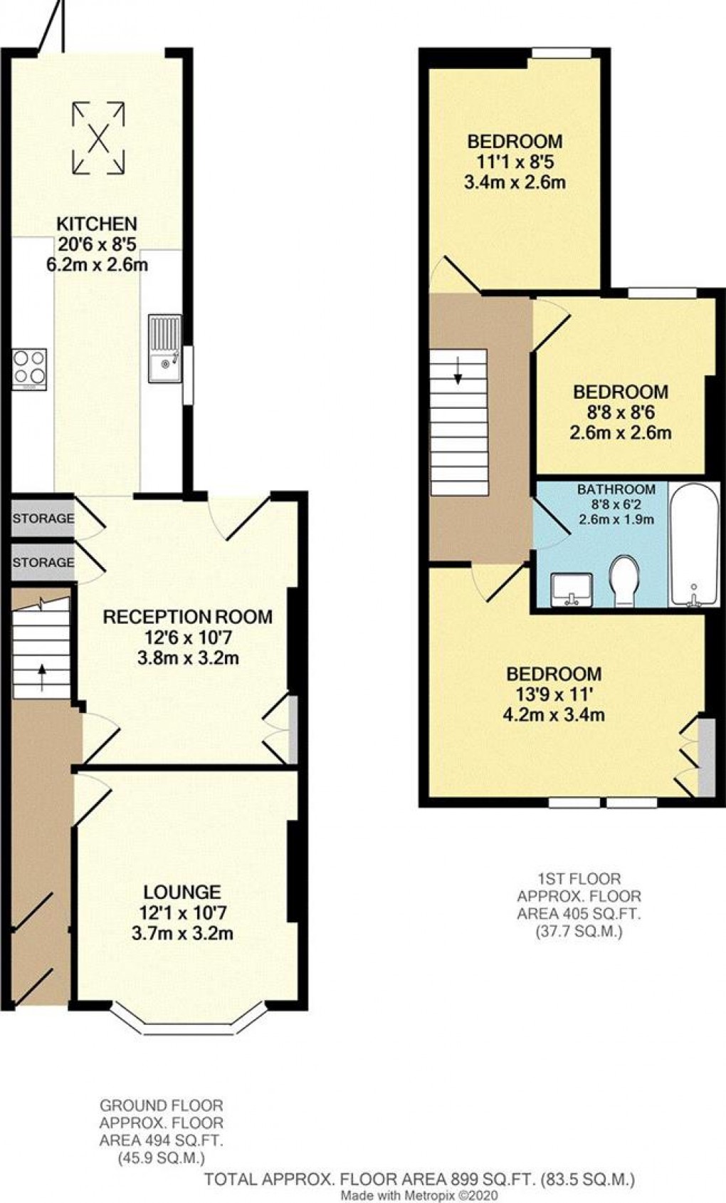 Floorplan for BPC01794 British Road, Bedminster, BS3