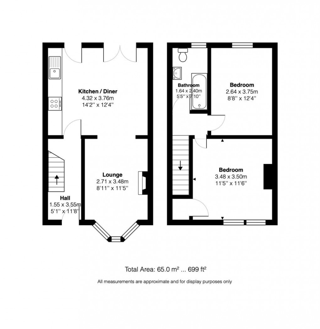 Floorplan for BPC00760 Coleridge Road, Eastville, Bristol