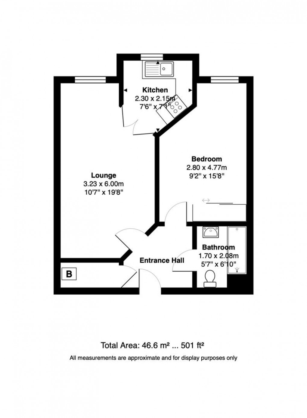Floorplan for Albert Road, Staple Hill, Bristol