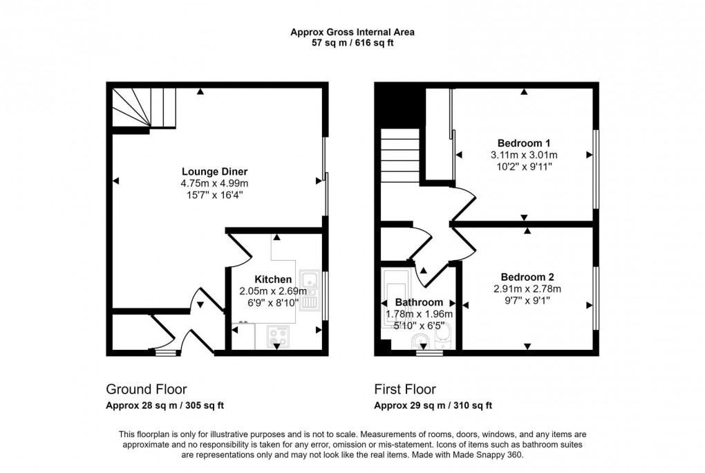 Floorplan for BPC02166 Pine Road, Bristol BS10
