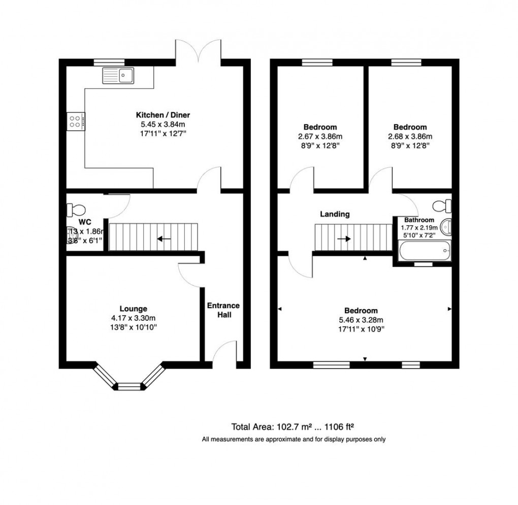 Floorplan for Soundwell Road, Kingswood, BS15