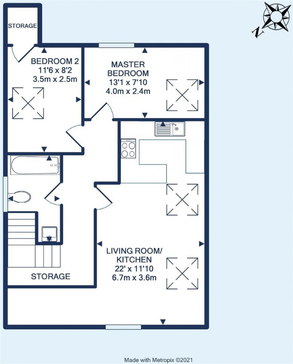 Floorplan for 18624268, Hill Avenue, Bristol
