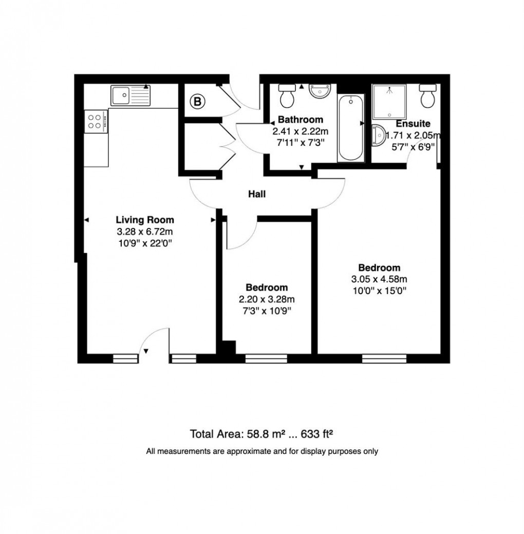 Floorplan for Chancery Street, Bristol