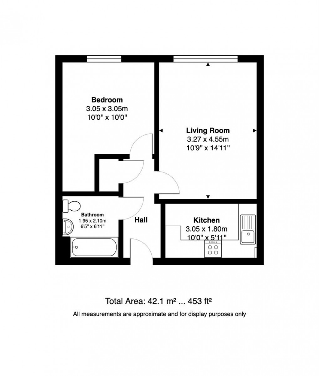 Floorplan for Talavera Close, Bristol, BS2
