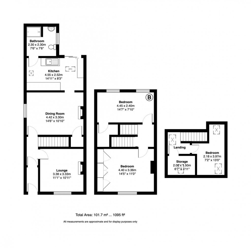 Floorplan for Poplar Road, Warmley, Bristol