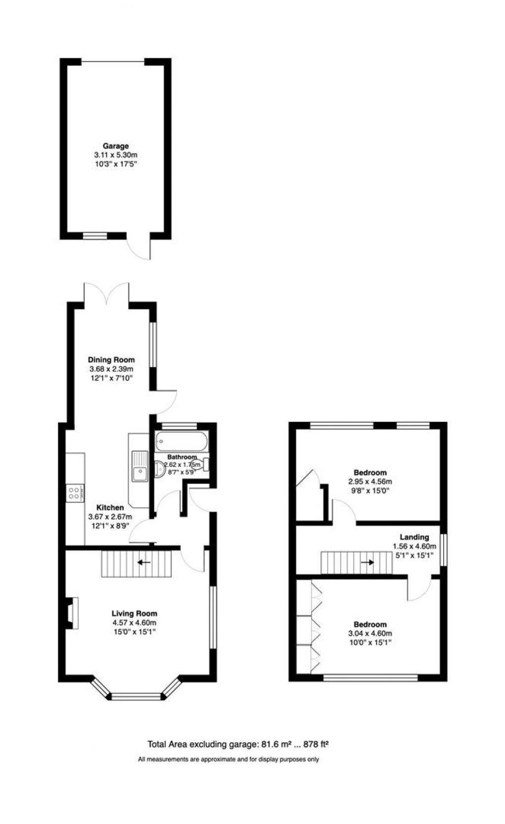 Floorplan for Speedwell Road, Bristol