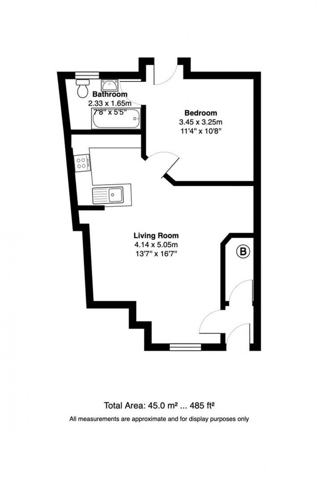 Floorplan for North Street, Bedminster, Bristol