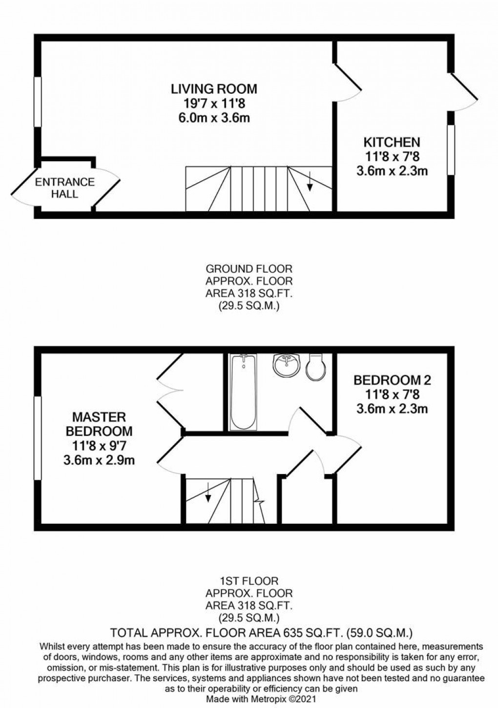 Floorplan for BPC01881 Jacobs Meadow, Portishead, BS20