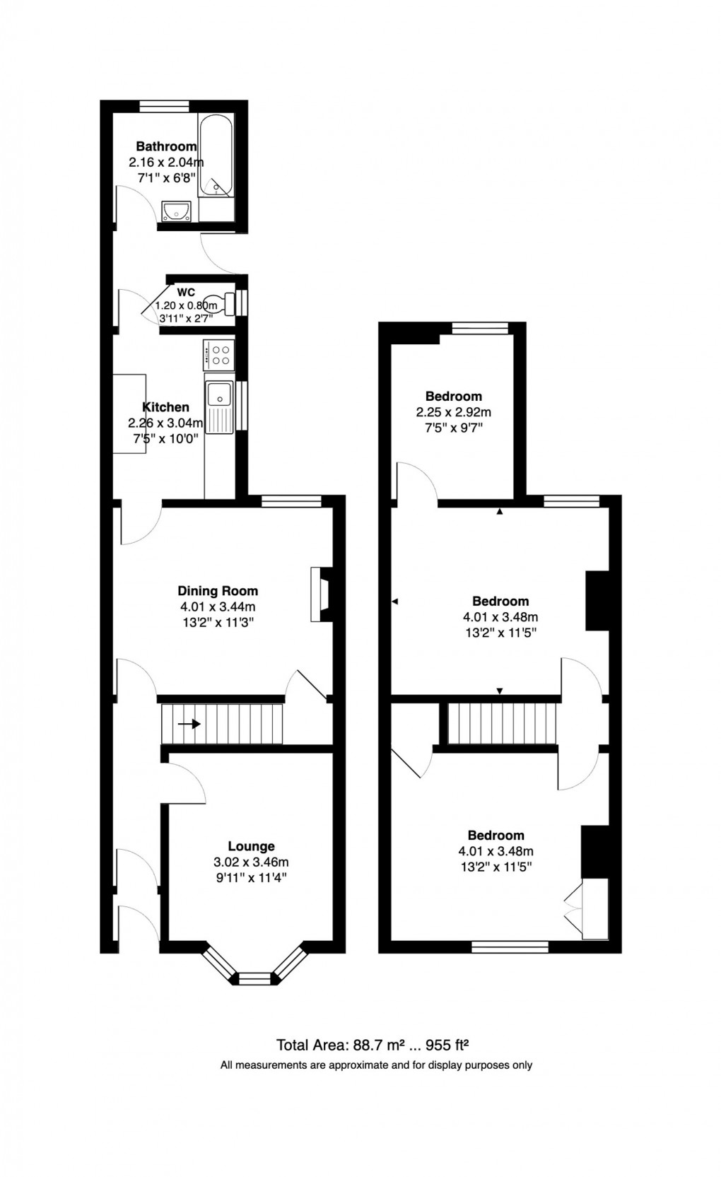 Floorplan for Beryl Road, Bristol, BS3