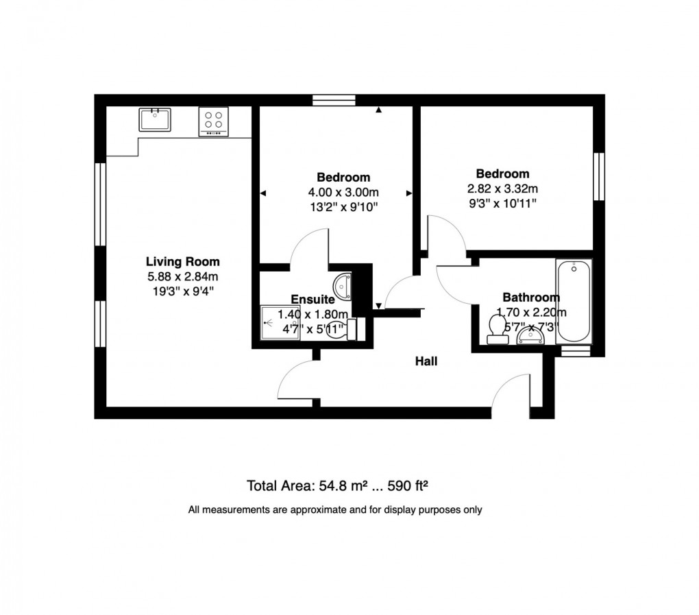 Floorplan for Church Road, St. George, BS5