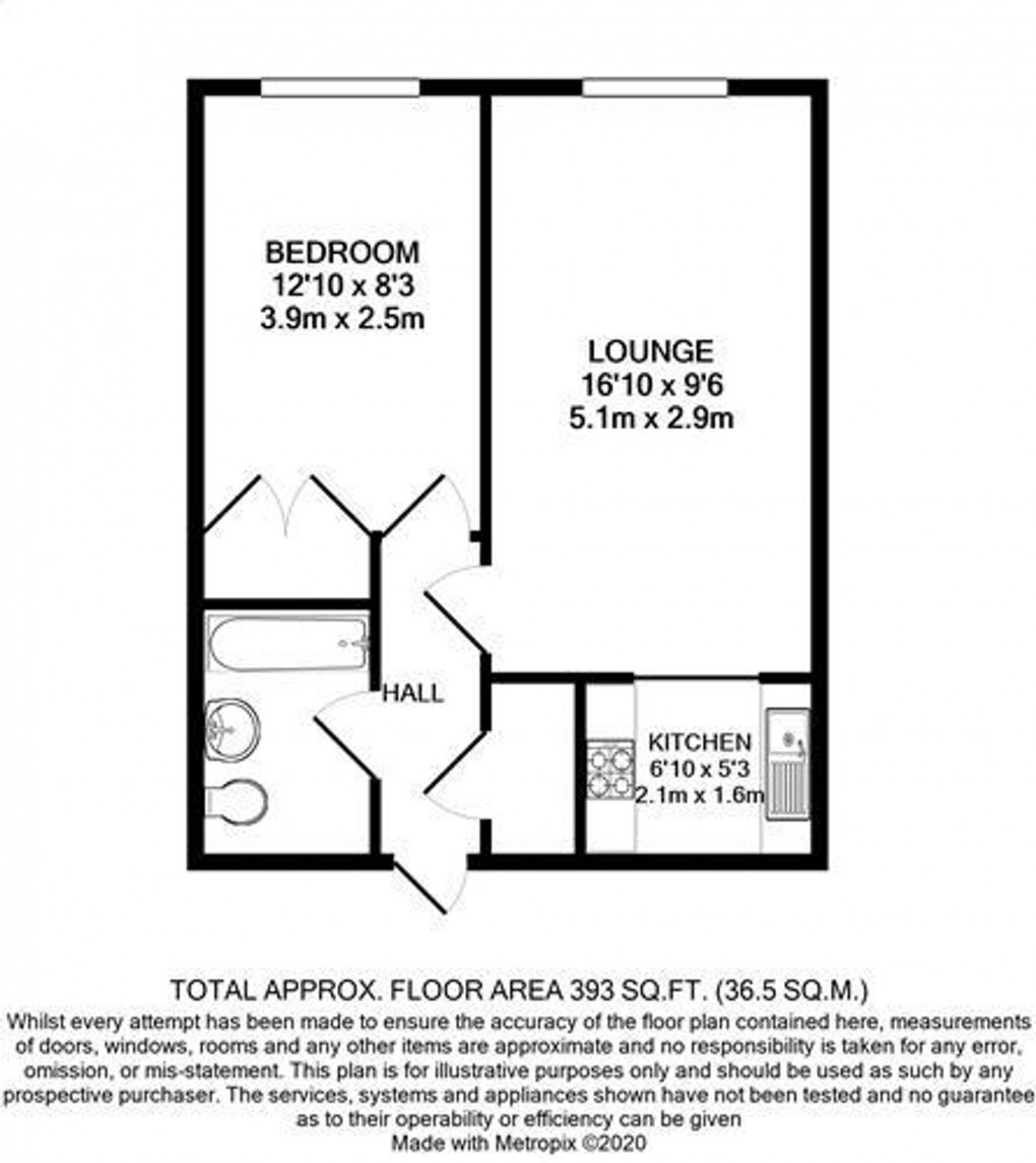 Floorplan for Stokes Croft, Bristol, BS1