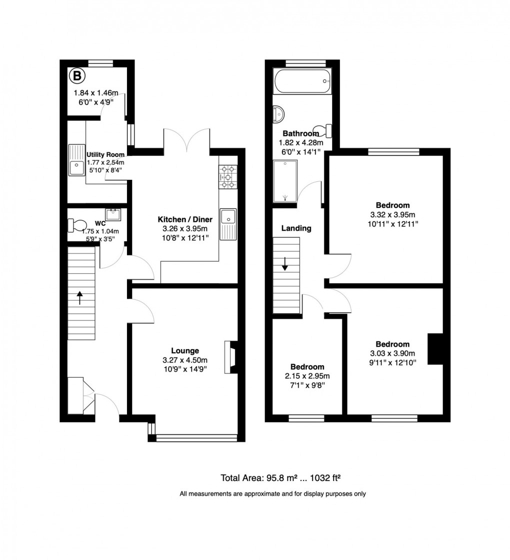 Floorplan for Toronto Road, Bristol, BS7