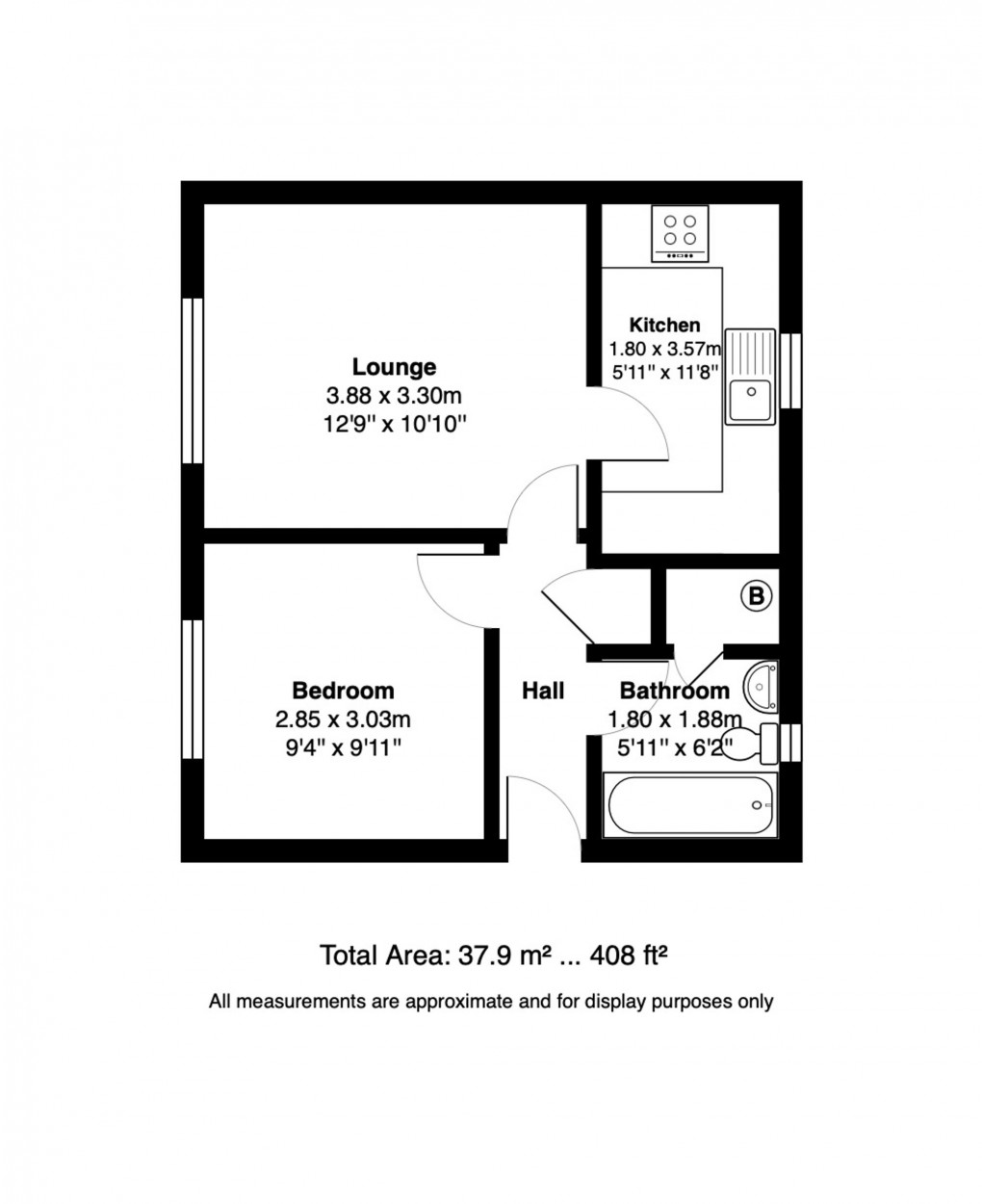 Floorplan for Somerset Street, Redcliffe, BS1