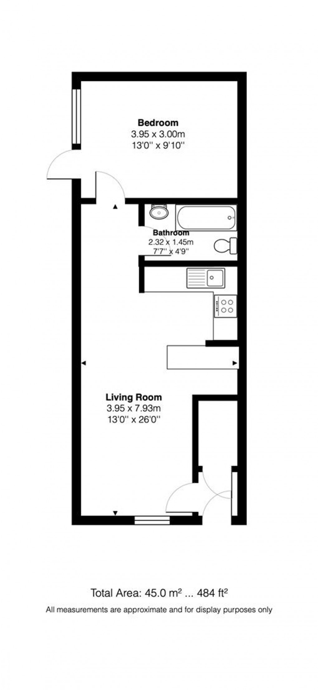 Floorplan for North Street, Bedminster, BS3
