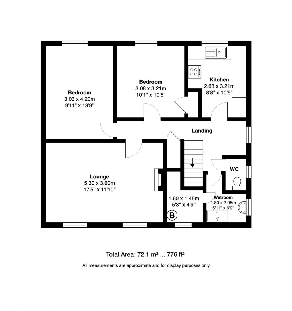 Floorplan for Dangerfield Avenue, Bristol, BS13