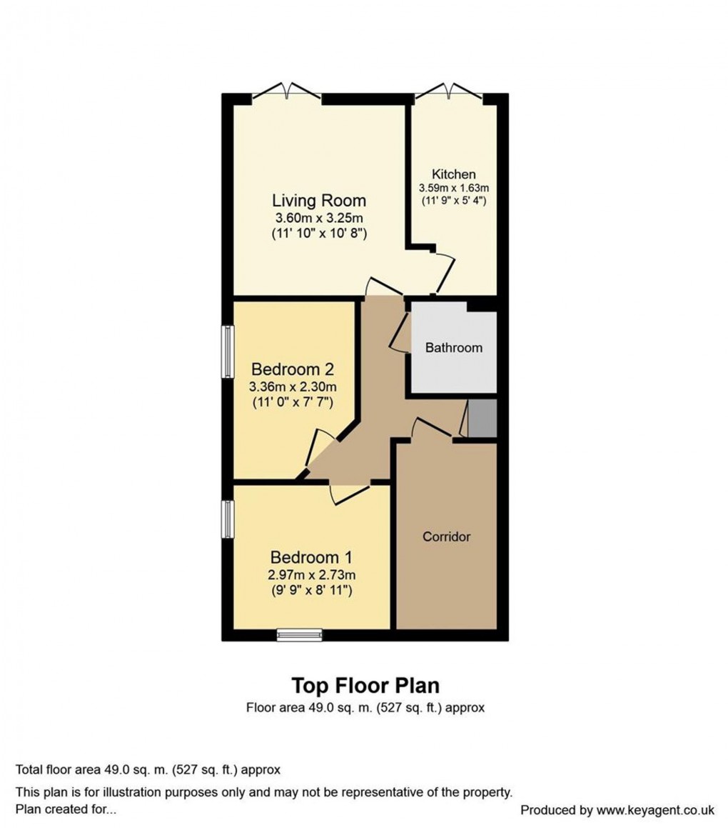 Floorplan for Eastfield Road, Cotham, BS6