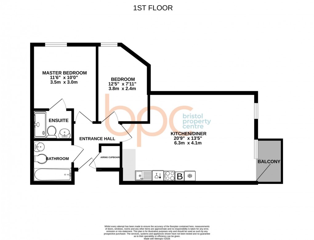 Floorplan for Pennywell Road, Bristol, BS5
