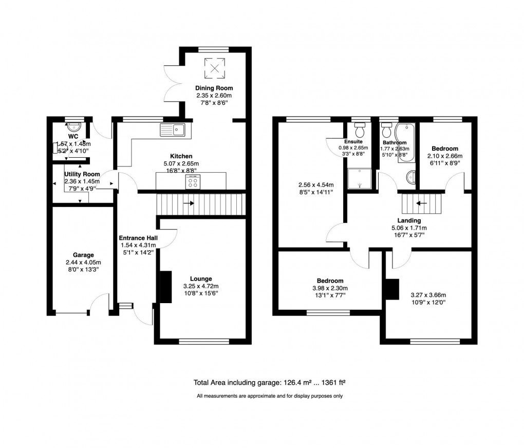 Floorplan for Wadham Drive, Bristol, BS16