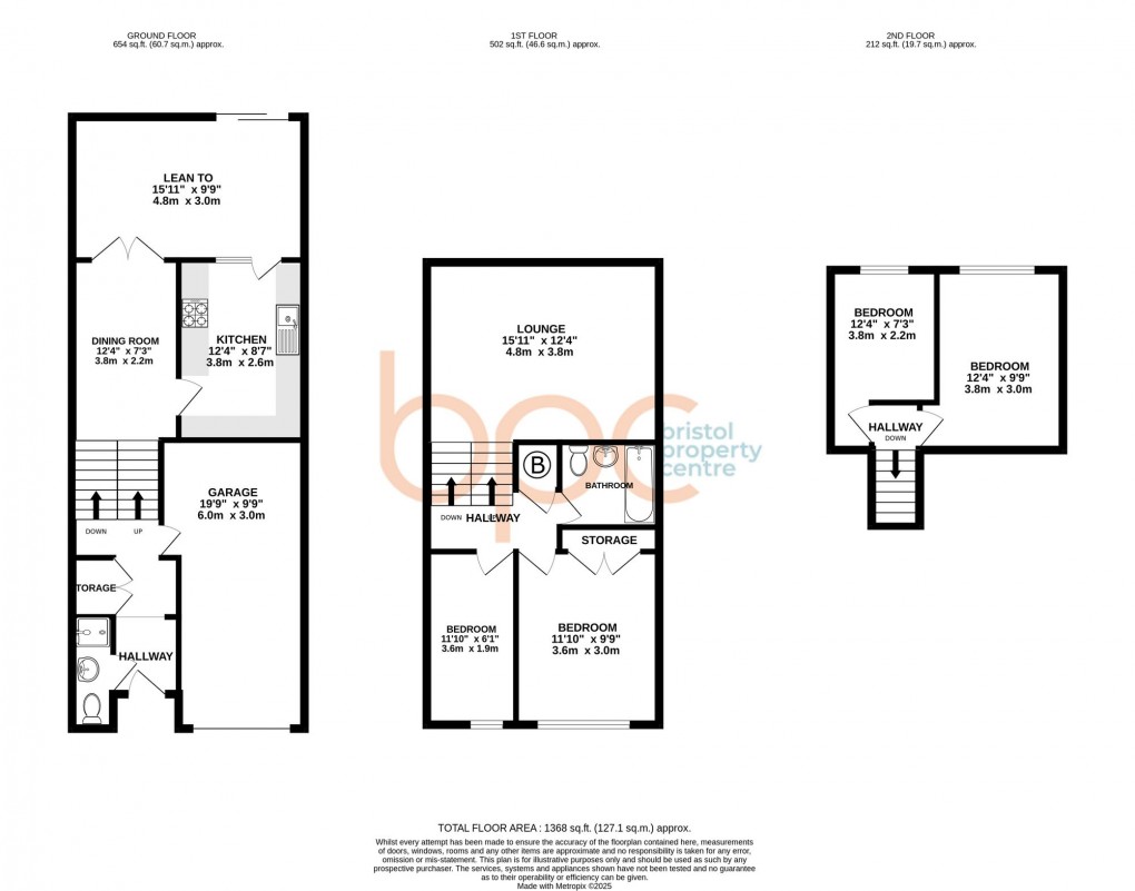 Floorplan for Lawrence Weston Road, Bristol, BS11
